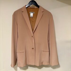 Jil Sander Tailored Nude Blazer